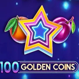 100 Golden Coins game by Amusnet Interactive – logo hosted on CasinOK