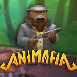 Animafia slot logo by Peter & Sons at CasinOKAnimafia