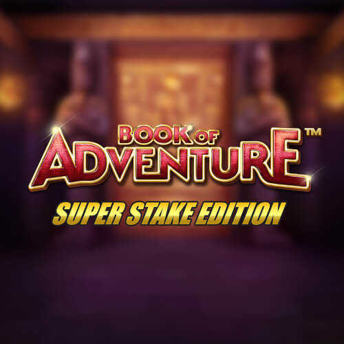 Logo of Book of Adventure Super Stake Edition from Stakelogic at CasinOK