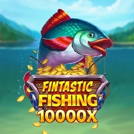 Fintastic Fishing slot logo by Foxium at CasinOK