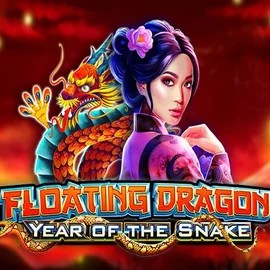 Floating Dragon Year of the Snake slot icon by Pragmatic Play, available at CasinOK