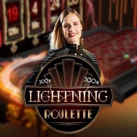 Lightning Roulette by Evolution, showcased at casinoks.de – game logo