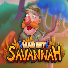 Mad Hit Savannah slot logo by RubyPlay at CasinOKMad Hit Savannah