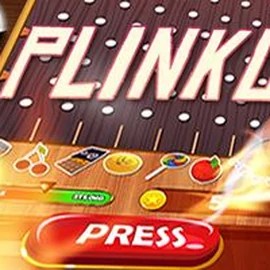 Plinko logo by BGAMING at CasinOKPlinko