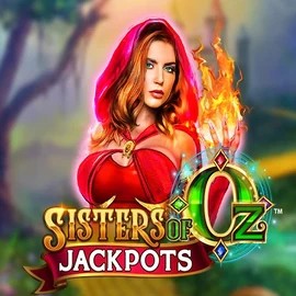 Sisters Of Oz Jackpots logo by Triple Edge Studios at CasinOKSisters Of Oz Jackpots