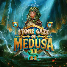 Stone Gaze of Medusa 2 online game logo by Stakelogic on casinoks.de